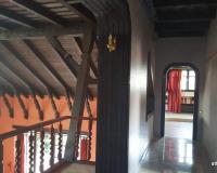 A galéria és menyezet eredeti állapota