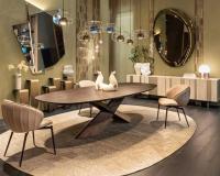 Prémium enteriőr részlet Cattelan Italia standról a Salone del Mobile 2026-on