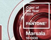 2015 év színe a Marsala