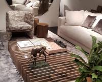 Giorgetti FIT asztal RIFT tükörrel