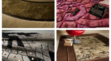 Design és klasszikus szőnyeg a lakásban
